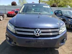 2016 Volkswagen Tiguan S Blue vin: WVGAV7AX3GW583838