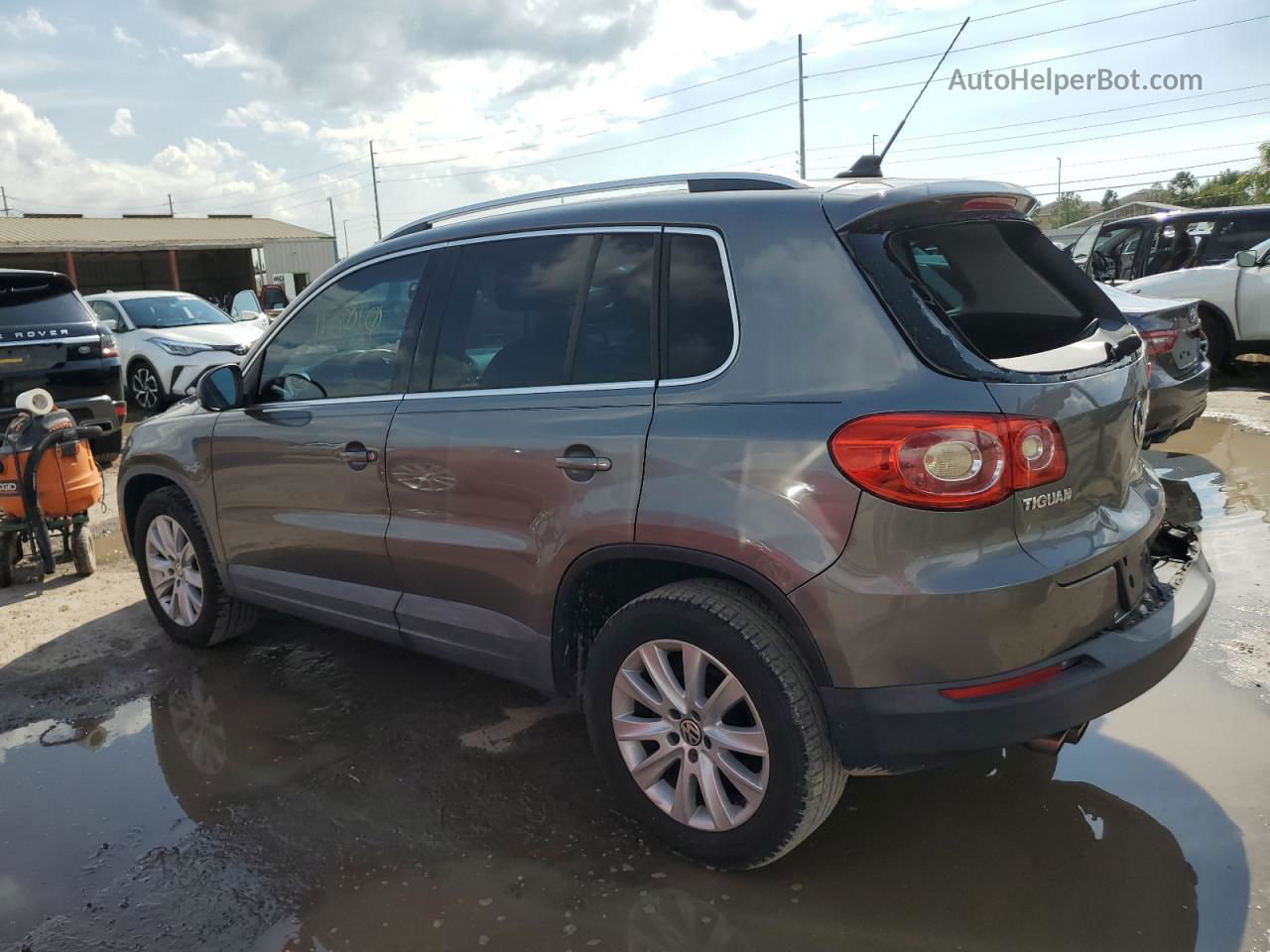 2010 Volkswagen Tiguan S Серый vin: WVGAV7AX4AW500814