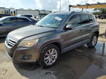 2010 Volkswagen Tiguan S Gray vin: WVGAV7AX4AW500814