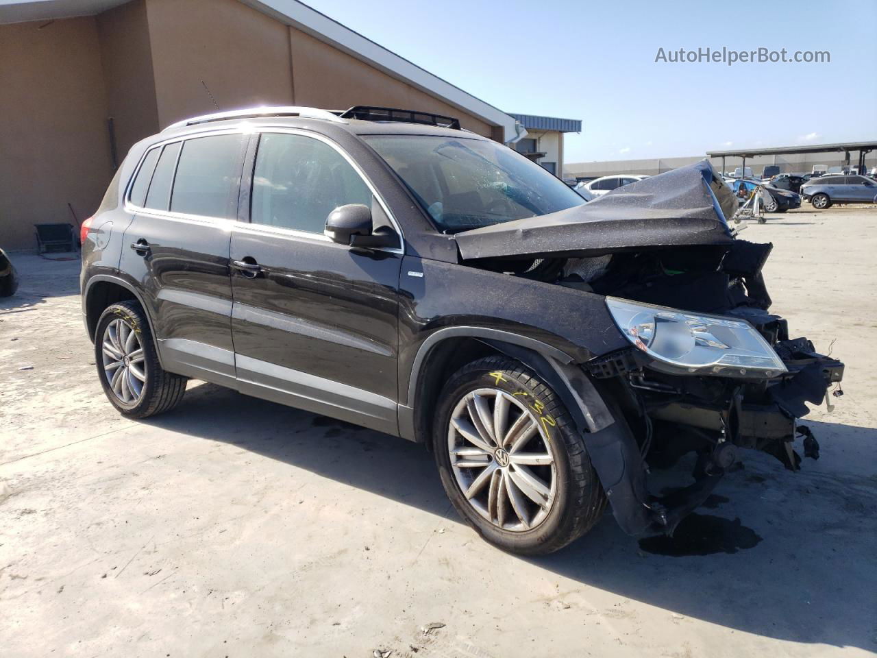 2010 Volkswagen Tiguan S Черный vin: WVGAV7AX4AW523722