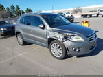 2010 Volkswagen Tiguan Wolfsburg Edition Silver vin: WVGAV7AX4AW524787