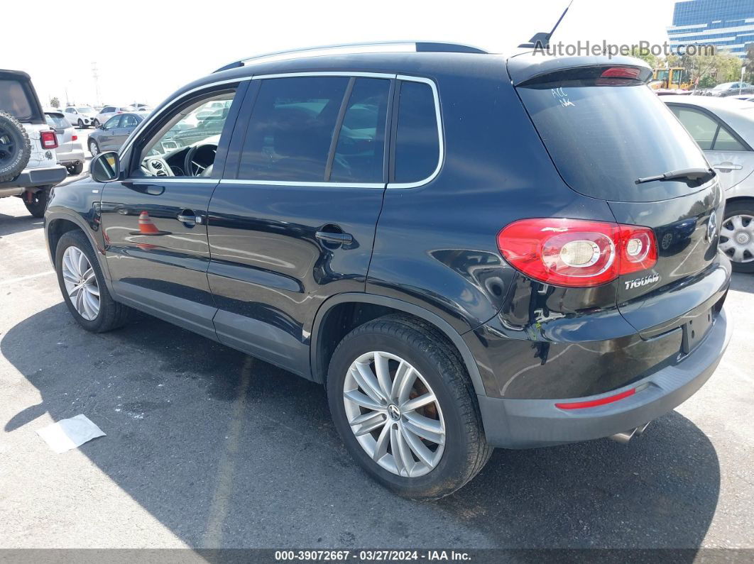 2010 Volkswagen Tiguan Wolfsburg Edition Black vin: WVGAV7AX4AW525003