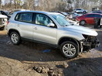 2013 Volkswagen Tiguan S Silver vin: WVGAV7AX4DW521182