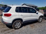 2013 Volkswagen Tiguan S Белый vin: WVGAV7AX4DW531601