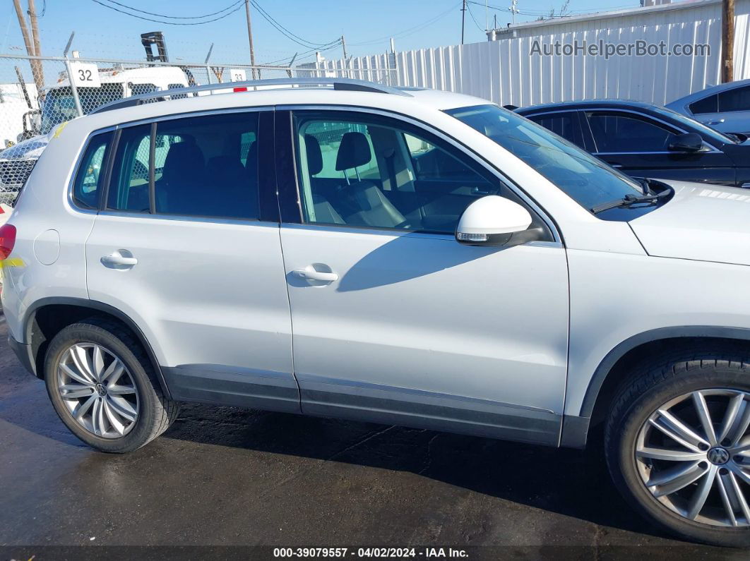 2016 Volkswagen Tiguan Se Белый vin: WVGAV7AX4GW501132