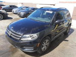 2016 Volkswagen Tiguan S Black vin: WVGAV7AX4GW516147