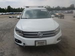 2016 Volkswagen Tiguan S White vin: WVGAV7AX4GW527553