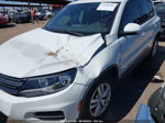 2016 Volkswagen Tiguan S White vin: WVGAV7AX4GW577210