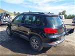 2017 Volkswagen Tiguan 2.0t/2.0t S Black vin: WVGAV7AX4HK039745