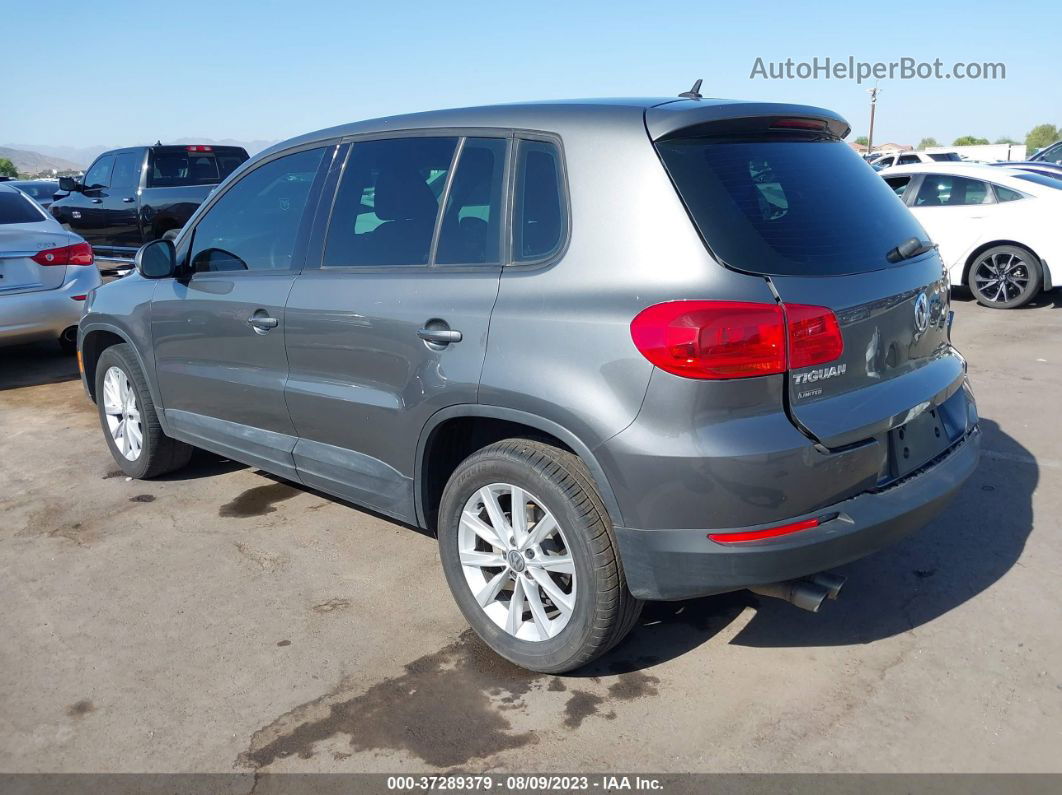 2017 Volkswagen Tiguan   Gray vin: WVGAV7AX4HK051569