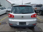 2010 Volkswagen Tiguan Se Silver vin: WVGAV7AX5AW508646