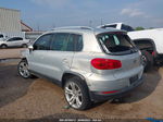 2013 Volkswagen Tiguan Sel Silver vin: WVGAV7AX5DW527377