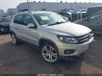 2013 Volkswagen Tiguan Sel Silver vin: WVGAV7AX5DW527377