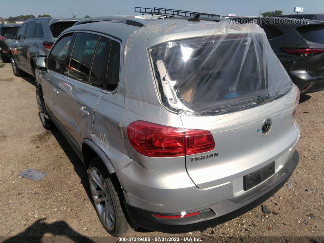 2013 Volkswagen Tiguan Sel Серебряный vin: WVGAV7AX5DW527377