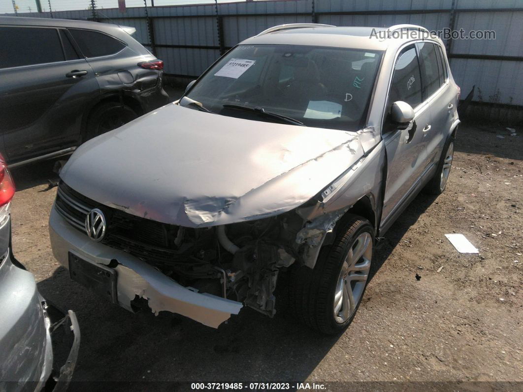 2013 Volkswagen Tiguan Sel Серебряный vin: WVGAV7AX5DW527377