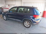 2013 Volkswagen Tiguan S Синий vin: WVGAV7AX5DW539206