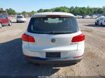 2013 Volkswagen Tiguan S White vin: WVGAV7AX5DW539383