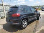 2016 Volkswagen Tiguan S Black vin: WVGAV7AX5GW528419