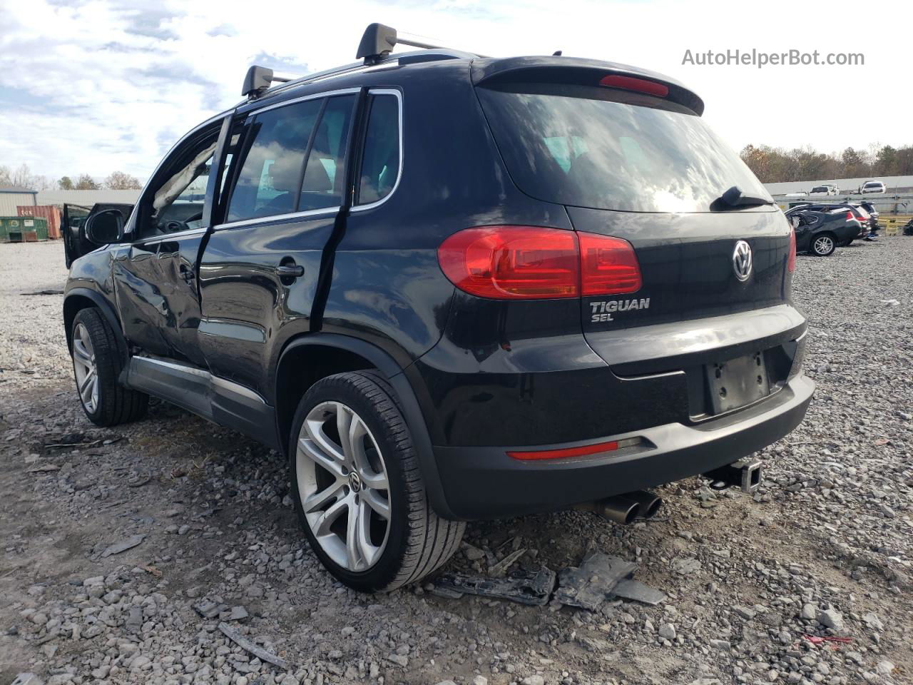 2016 Volkswagen Tiguan S Black vin: WVGAV7AX5GW558522