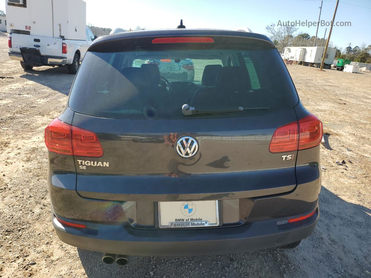 2016 Volkswagen Tiguan S Фиолетовый vin: WVGAV7AX5GW561369