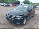 2016 Volkswagen Tiguan S Black vin: WVGAV7AX5GW573571