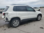 2016 Volkswagen Tiguan S White vin: WVGAV7AX5GW597790