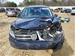 2016 Volkswagen Tiguan S Blue vin: WVGAV7AX5GW600509