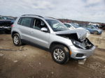 2017 Volkswagen Tiguan S Silver vin: WVGAV7AX5HK032593