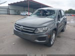 2017 Volkswagen Tiguan S Серый vin: WVGAV7AX5HK046008