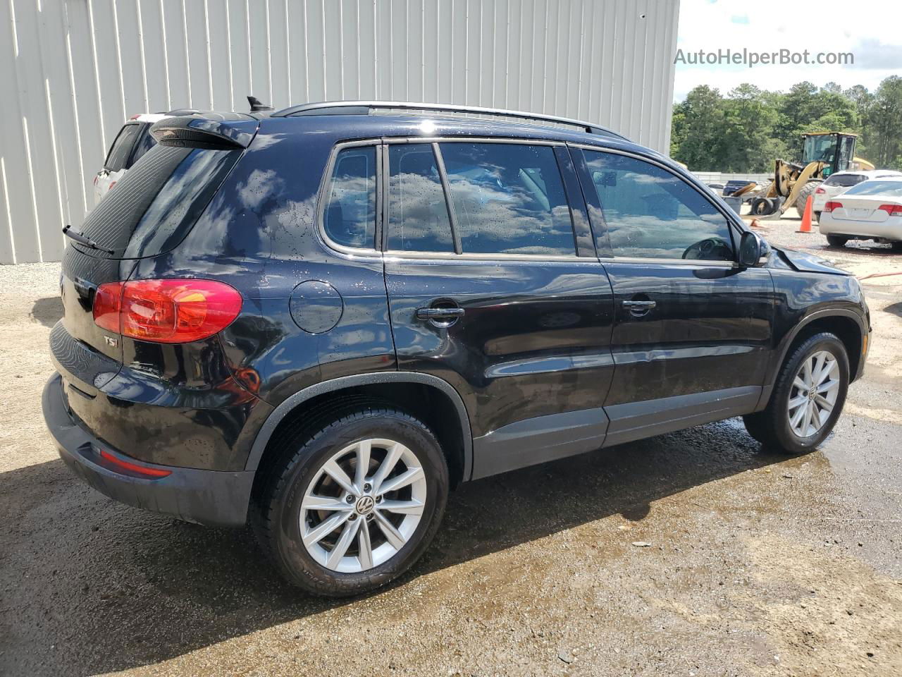 2017 Volkswagen Tiguan S Black vin: WVGAV7AX5HK049247