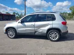 2017 Volkswagen Tiguan 2.0t/2.0t S Silver vin: WVGAV7AX5HK053251