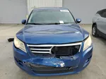 2010 Volkswagen Tiguan S Blue vin: WVGAV7AX6AW002601