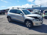 2010 Volkswagen Tiguan Wolfsburg Edition Silver vin: WVGAV7AX6AW521647