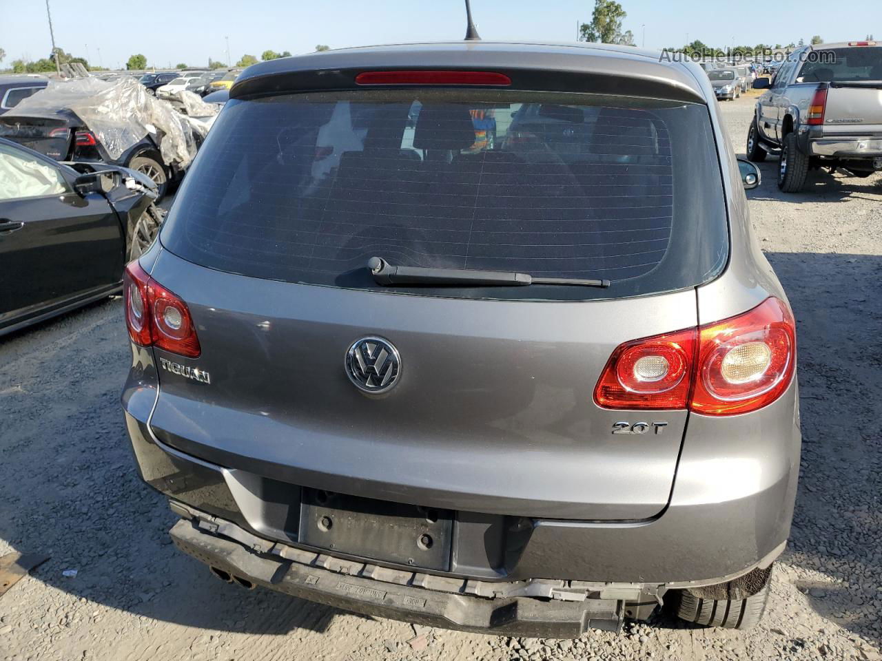 2010 Volkswagen Tiguan S Gray vin: WVGAV7AX6AW534589