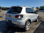 2013 Volkswagen Tiguan S Silver vin: WVGAV7AX6DW526920