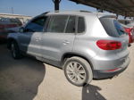 2016 Volkswagen Tiguan S Silver vin: WVGAV7AX6GW561994