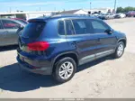 2016 Volkswagen Tiguan S Dark Blue vin: WVGAV7AX6GW590539