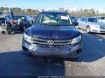 2016 Volkswagen Tiguan S Dark Blue vin: WVGAV7AX6GW602060