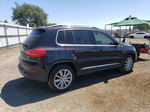 2016 Volkswagen Tiguan S Black vin: WVGAV7AX6GW614354