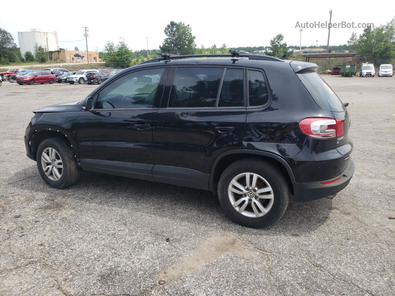 2017 Volkswagen Tiguan S Black vin: WVGAV7AX6HK006522