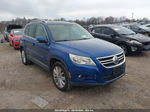 2010 Volkswagen Tiguan Wolfsburg Edition Blue vin: WVGAV7AX7AW003286