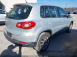 2010 Volkswagen Tiguan S Silver vin: WVGAV7AX7AW511225