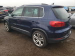 2013 Volkswagen Tiguan S Blue vin: WVGAV7AX7DW547534