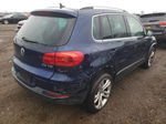 2013 Volkswagen Tiguan S Blue vin: WVGAV7AX7DW547534