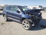 2016 Volkswagen Tiguan S Blue vin: WVGAV7AX7GW024146