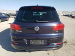 2016 Volkswagen Tiguan S Blue vin: WVGAV7AX7GW024146