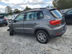 2016 Volkswagen Tiguan S Gray vin: WVGAV7AX7GW508012