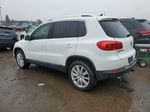 2016 Volkswagen Tiguan S White vin: WVGAV7AX7GW533055