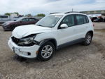 2016 Volkswagen Tiguan S White vin: WVGAV7AX7GW590579