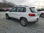 2016 Volkswagen Tiguan S White vin: WVGAV7AX7GW601418